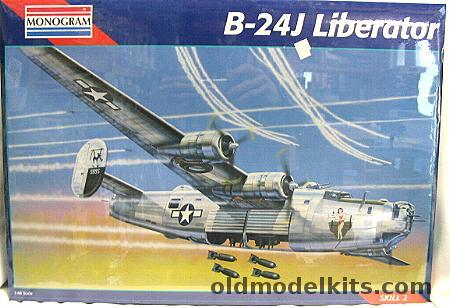 Monogram 1/48 B-24J Liberator, 5608 plastic model kit